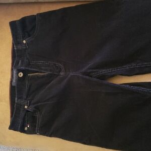 Boy's Tommy Hilfiger Black Corduroy Pants, Size 20